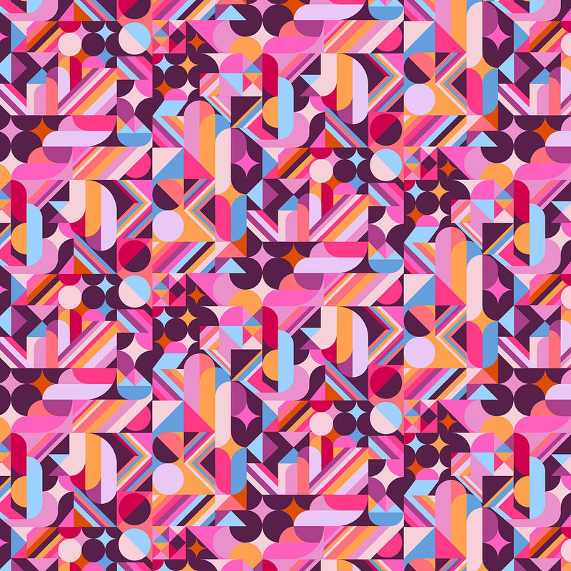 PRE-ORDER Glam by Libs Elliott- Explosion Runway A-10941-E- Half Yard- June 2027 - Modern Fabric Shoppe