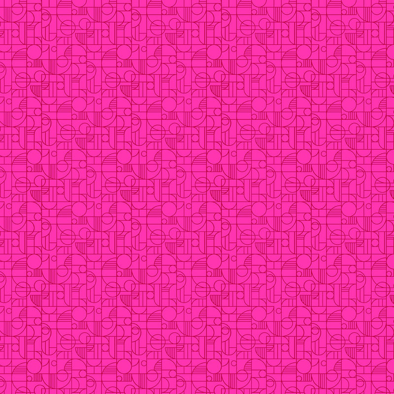 PRE-ORDER Glam by Libs Elliott- Gateway Razzle A-10946-E- Half Yard- June 2027 - Modern Fabric Shoppe