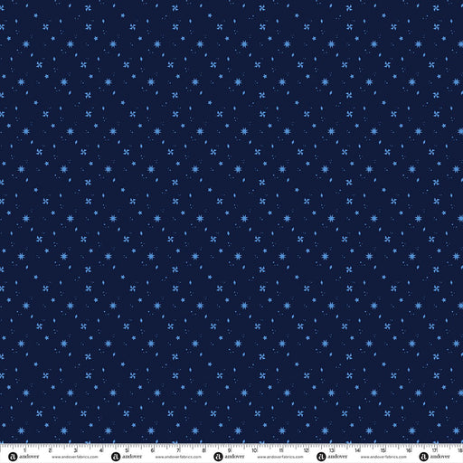 PRE-ORDER Glam by Libs Elliott- Geo Sprinkles Midnight A-10948-B- Half Yard- June 2027 - Modern Fabric Shoppe