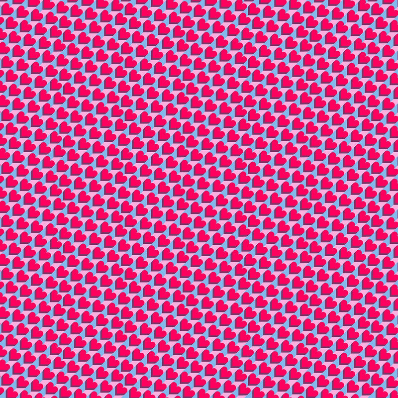 PRE-ORDER Glam by Libs Elliott- Heart Pop Crush A-10944-B- Half Yard- June 2027 - Modern Fabric Shoppe
