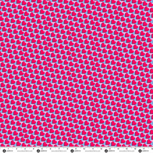 PRE-ORDER Glam by Libs Elliott- Heart Pop Crush A-10944-B- Half Yard- June 2027 - Modern Fabric Shoppe