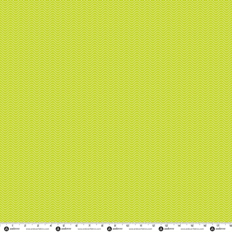 PRE-ORDER Glam by Libs Elliott- Make Waves Citrus A-10949-V- Half Yard- June 2027 - Modern Fabric Shoppe