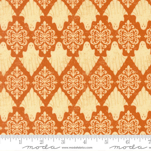 PRE-ORDER Gothic Haunt by Stacy Lest Hsu- Pumpkin 21007 17 - Half Yard- May 2027 - Modern Fabric Shoppe