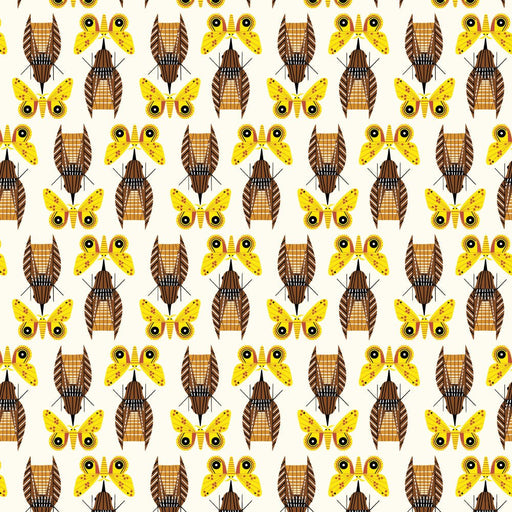 PRE - ORDER Harvest Vol. 3 by Charley Harper - Survival Savvy CH - 416 Half Yard - January 2025 - Modern Fabric Shoppe