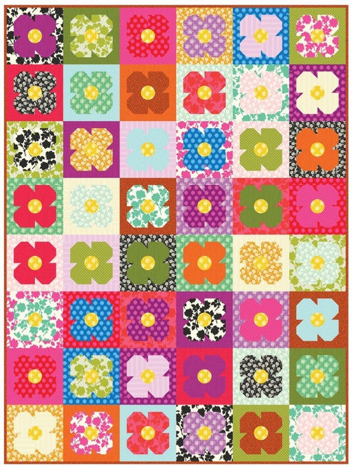 PRE - Order Heather Bailey - Sophie Quilt Kit featuring Full Bloom - April 2025 - Modern Fabric Shoppe