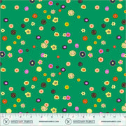 PRE-Order Heather Ross- Boat Race- Beads 55603D-3 Jade- Half Yard- May 2027 - Modern Fabric Shoppe