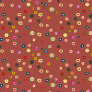 PRE-Order Heather Ross- Boat Race- Beads 55603D-6 Brown- Half Yard- May 2027 - Modern Fabric Shoppe