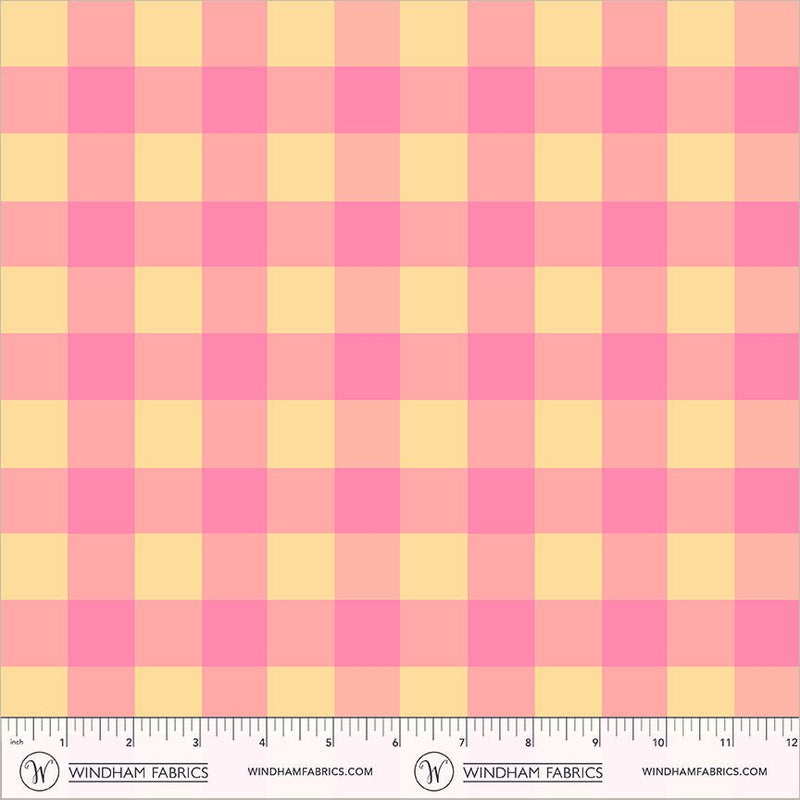 PRE-Order Heather Ross- Boat Race- Picnic Big 55607D-15 Peony- Half Yard- May 2027 - Modern Fabric Shoppe