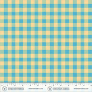 PRE-Order Heather Ross- Boat Race- Picnic Little 55608D-17 Sky Blue- Half Yard- May 2027 - Modern Fabric Shoppe