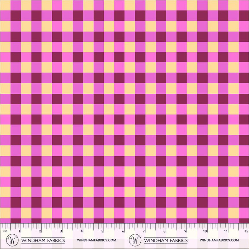 PRE-Order Heather Ross- Boat Race- Picnic Little 55608D-18 Orchid- Half Yard- May 2027 - Modern Fabric Shoppe