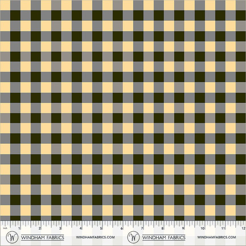 PRE-Order Heather Ross- Boat Race- Picnic Little 55608D-8 Soot- Half Yard- May 2027 - Modern Fabric Shoppe