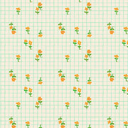 PRE-Order Heather Ross- Boat Race- Trellis 55609D-10 Aqua- Half Yard- May 2027 - Modern Fabric Shoppe