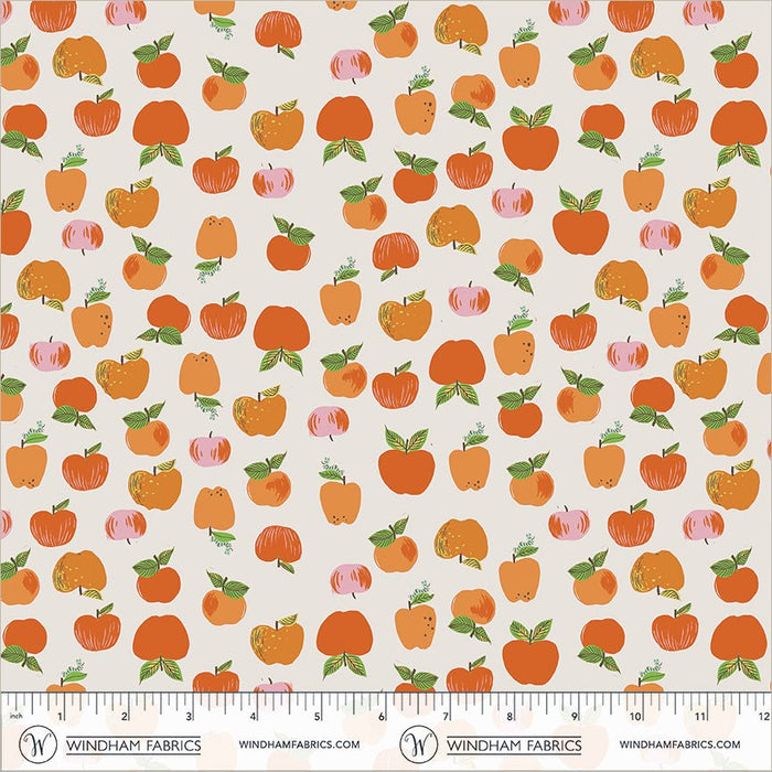 PRE - Order Heather Ross - Favorites - Apple 43483D - 2 Red - Half Yard - June 2026 - Modern Fabric Shoppe