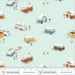 PRE - Order Heather Ross - Favorites - Bus 55211D - 3 Aqua - Half Yard - June 2026 - Modern Fabric Shoppe
