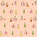 PRE - Order Heather Ross - Favorites - Country Mouse/City Mouse 50897D - 2 Blush - Half Yard - June 2026 - Modern Fabric Shoppe