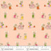 PRE - Order Heather Ross - Favorites - Country Mouse/City Mouse 50897D - 2 Blush - Half Yard - June 2026 - Modern Fabric Shoppe