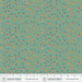PRE - Order Heather Ross - Favorites - Field Strawberries 50899D - 13 Teal - Half Yard - June 2026 - Modern Fabric Shoppe