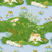 PRE - Order Heather Ross - Favorites - Frog Pond 37022D - 10 Medium Blue - Half Yard - June 2026 - Modern Fabric Shoppe