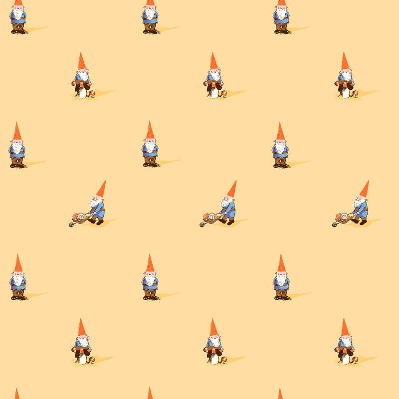 PRE - Order Heather Ross - Favorites - Ghomes 54324D - 2 Yellow - Half Yard - June 2026 - Modern Fabric Shoppe