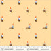 PRE - Order Heather Ross - Favorites - Ghomes 54324D - 2 Yellow - Half Yard - June 2026 - Modern Fabric Shoppe