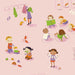 PRE - Order Heather Ross - Favorites - Kindergarten 43480D - 1 Pink - Half Yard - June 2026 - Modern Fabric Shoppe