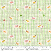 PRE - Order Heather Ross - Favorites - Kitten Plaid 40929D - 2 Green - Half Yard - June 2026 - Modern Fabric Shoppe