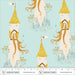 PRE - Order Heather Ross - Favorites - Rapunzel 51197D - 2 Aqua - Half Yard - June 2026 - Modern Fabric Shoppe