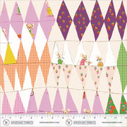 PRE - Order Heather Ross - Favorites - Trixie Collage 50896D - 2 Blush - Half Yard - June 2026 - Modern Fabric Shoppe