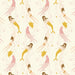 PRE - Order Heather Ross - Favorites - Underwater Sisters 40943D - 11 Blush - Pink - Half Yard - June 2026 - Modern Fabric Shoppe
