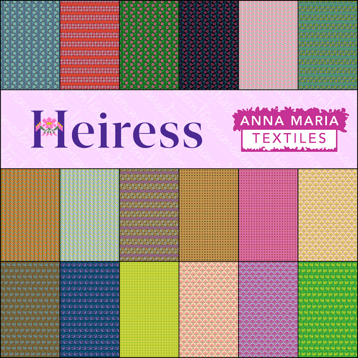 PRE - Order Heiress by Anna Maria Horner - Half Yard Bundle - July 2026 - Modern Fabric Shoppe