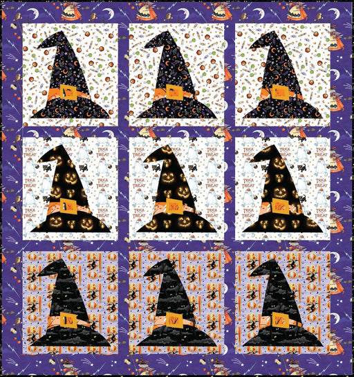 PRE - Order Hester's Wall Hanging Kit featuring Moonlit Mischief by Mary Engelbreit - May 2026 - Modern Fabric Shoppe