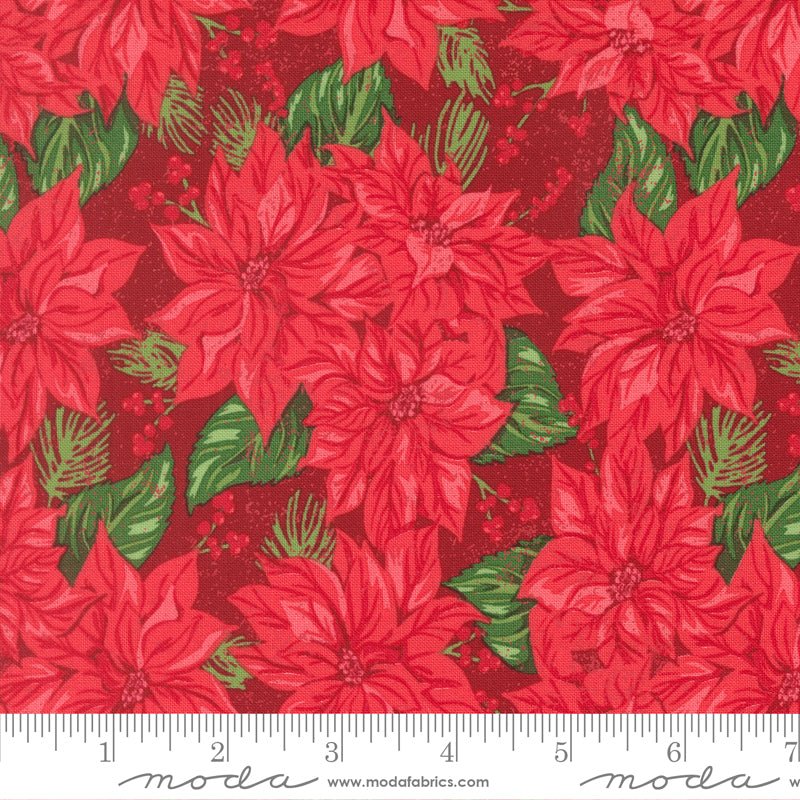 PRE - ORDER Holiday Cheer by Stacy Lest Hsu - Cardinal 20971 18 - Half Yard - May 2026 - Modern Fabric Shoppe