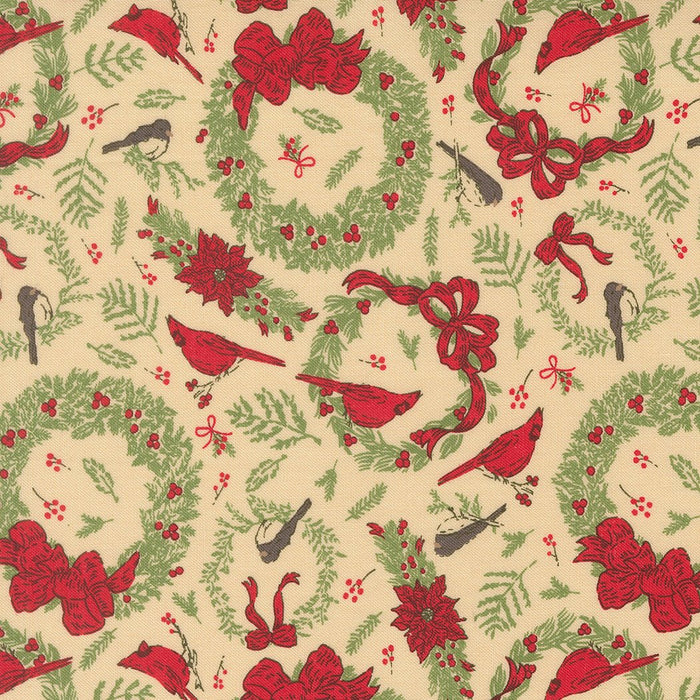 PRE - ORDER Holiday Cheer by Stacy Lest Hsu - Natural 20973 11 - Half Yard - May 2026 - Modern Fabric Shoppe