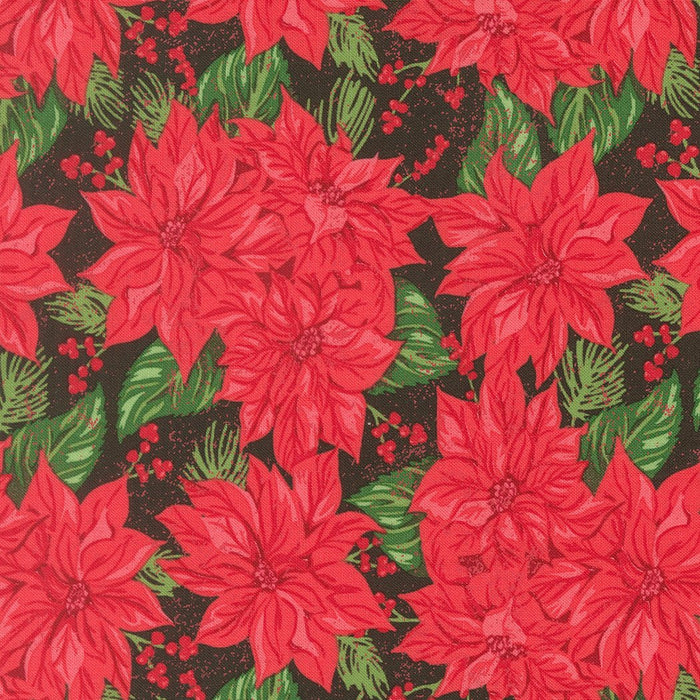 PRE - ORDER Holiday Cheer by Stacy Lest Hsu - Poinsettia 20971 30 - Half Yard - May 2026 - Modern Fabric Shoppe