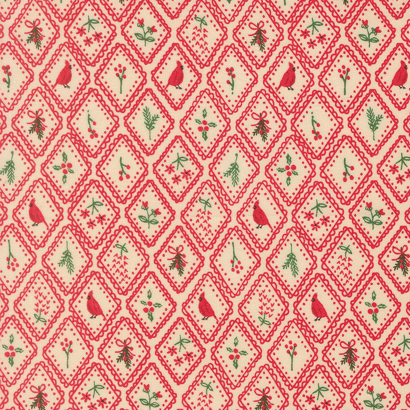 PRE - ORDER Holiday Cheer by Stacy Lest Hsu - Poinsettia 20974 17 - Half Yard - May 2026 - Modern Fabric Shoppe