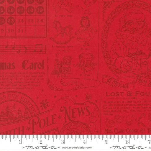 PRE - ORDER Holiday Cheer by Stacy Lest Hsu - Pointsettia 20970 17 - Half Yard - May 2026 - Modern Fabric Shoppe