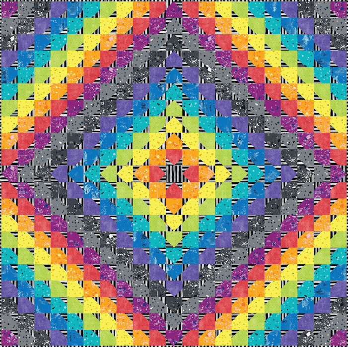 PRE - Order Hot Air Quilt Kit featuring Hue by Giucy Giuce - May 2026 - Modern Fabric Shoppe