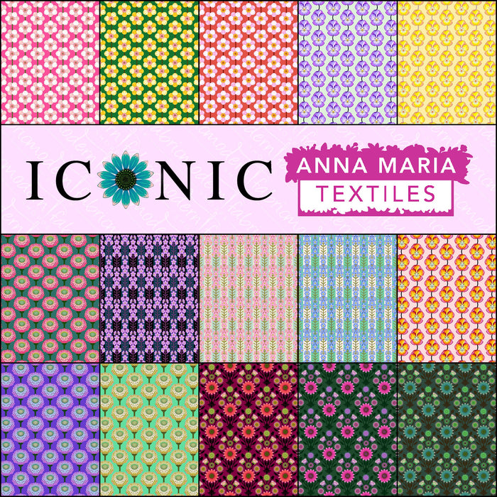 PRE - Order Iconic by Anna Maria Horner - Half Yard Bundle - April 2025 - Modern Fabric Shoppe