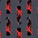 PRE - Order Iconic by Charley Harper - Small Squid and Whale CH - 201 Half Yard - October 2024 - Modern Fabric Shoppe