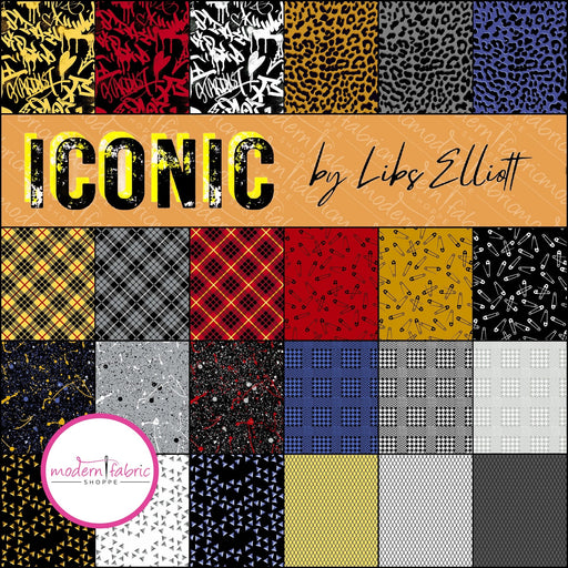 PRE-ORDER Iconic by Libs Elliott- Fat Quarter Bundle- November 2024 - Modern Fabric Shoppe