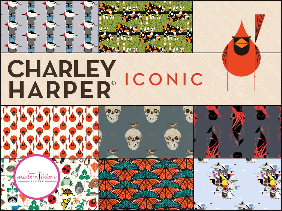 PRE - Order Iconic - Charley Harper - Half Yard Bundle - October 2024 - Modern Fabric Shoppe