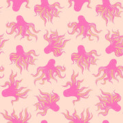 PRE - ORDER Ink Shop by Sarah Watts - Mystery Food RS 2144 12 - Peach Cream - Half Yard - October 2026 - Modern Fabric Shoppe