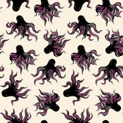 PRE - ORDER Ink Shop by Sarah Watts - Mystery Food RS 2144 18 - Black - Half Yard - October 2026 - Modern Fabric Shoppe