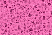 PRE - ORDER Ink Shop by Sarah Watts - Tattoo Flash RS 2145 12 - Lipstick - Half Yard - October 2026 - Modern Fabric Shoppe