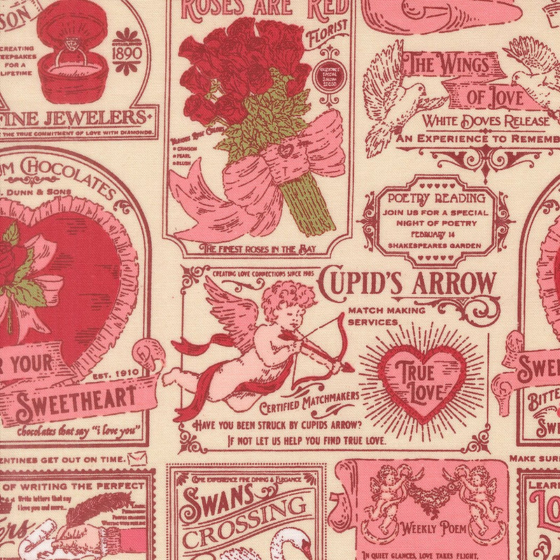 PRE - ORDER Je T'aime by Stacy Lest Hsu - Lace 20991 11 - Half Yard - September 2026 - Modern Fabric Shoppe