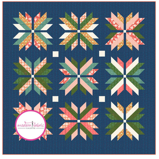 PRE-ORDER Jen Hewitt- Lottie Quilt Kit featuring Endpaper- November 2024 - Modern Fabric Shoppe