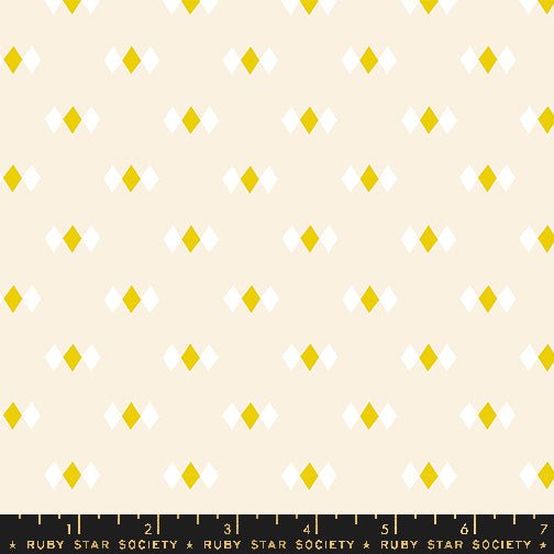 PRE-ORDER Juicy by Melody Miller- Diamonds RS 0093 11- Shell- Half Yard- September 2024 - Modern Fabric Shoppe