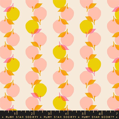 PRE-ORDER Juicy by Melody Miller- Stacked Up RS 0090 12- Shell- Half Yard- September 2024 - Modern Fabric Shoppe