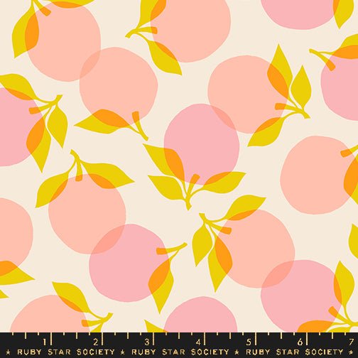 PRE-ORDER Juicy by Melody Miller- Tumbling RS 0088 11- Shell- Half Yard- September 2024 - Modern Fabric Shoppe