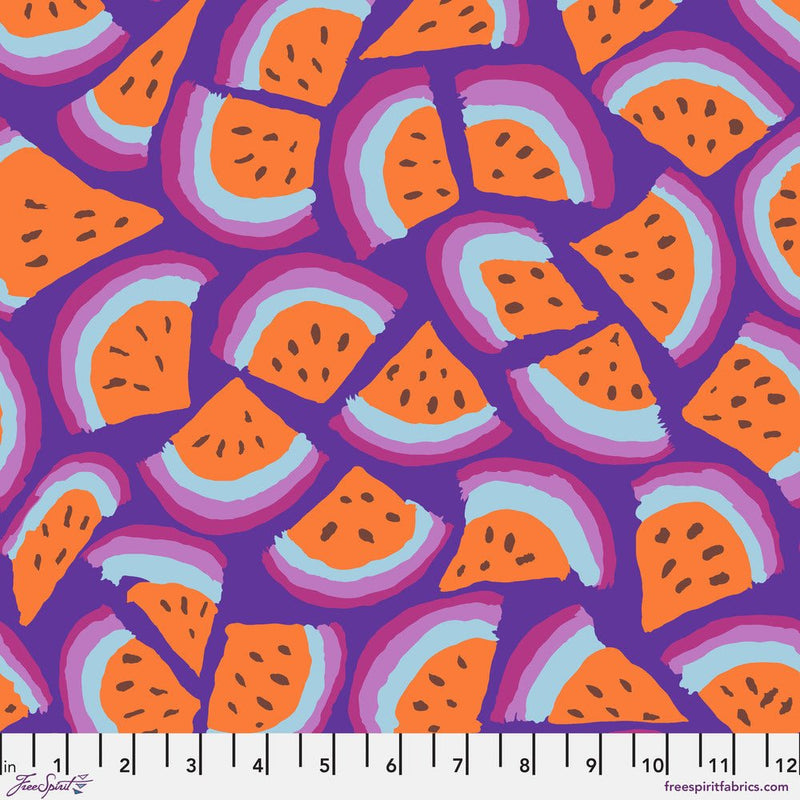 PRE - Order Kaffe Fassett August 2025 Collective - Slice PWBM101.PURPLE - Half Yard - Modern Fabric Shoppe